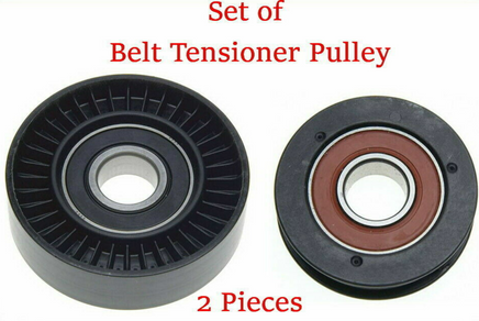 Belt Tensioner Assy W/ Sapre 2 Pulleys Fits:Toyota Camry 2010-2011 2.5L