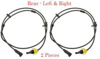 2x ABS Wheel Speed Sensor W/Connector Rear L/R Fit Town & Country Grand Caravan 