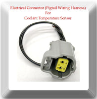 Coolant Temperature Sensor W/ Connector Fits: Jaguar Kia Mazda Lexux Toyota &