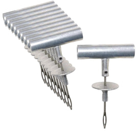 10 Kits Split Needle Tire Repair T Handle Insertion Tool , Tire Repair Tool