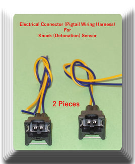 2 x Electrical Connector of Knock Detonation Sensor KS191 Fits: Chrysler Dodge &