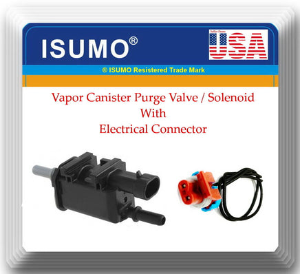 EGR2633 Vapor Canister Purge Valve Solenoid W/Connector Fit GM Isuzu Saab Saturn