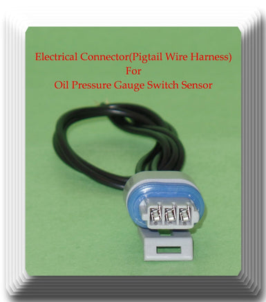 Connector of Oil Pressure Sensor  Fits: Vehicles With Cummins N14 M11 ISX L10