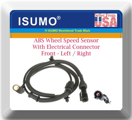 ABS Wheel Speed Sensor W/Connector Front-L/R Fits Expedition F150 Navigator