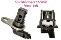 Set 2 Front L & R ABS Wheel Speed Sensor Fits Nissan Maxima 6Cyl 3.5 2004 -2008
