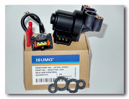 Idle Air Control Valve With Electrical Connector Fits: Hyundai & Kia