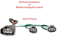Module Cooling Fan Control W/Set of Connectors Fit: Lancer Outlander Mazda 6 