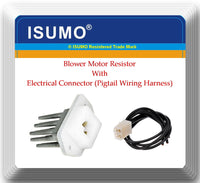 Blower Motor Resistor 4 Blades W/Connector Fits: Infiniti Q45 90-96 Maxima 90-94