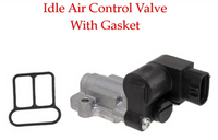 2Pcs Idel Air Control Valve & TPS Sensor + Connectors For Impreza H4 2.0L MT
