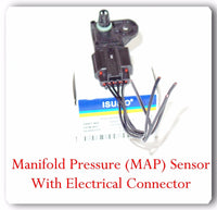 Manifold Pressure (MAP) Sensor With Connector Fits:Ford Lincoln Mazda Mercury