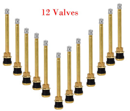 12 TR573 Truck Tire Valve Stem For Wheels 22.5 /24.5 For Rim Φ.625".Holes L:4.5"
