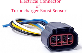 Connector of Turbocharger Boost Sensor AS410 Fits Ford Lincoln 2010-2018