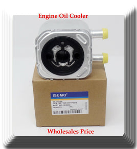 IS-90652 Engine Oil Cooler Fits VW Golf Passat Audi A4 A6 Allraod TT 