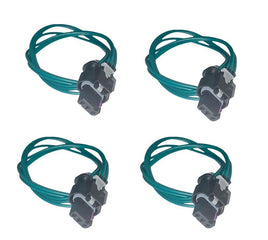 4 X Parking Aid Sensor Connector  Fits Audi Volkswagen Volvo 2006-2021