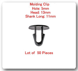 (Lot 50 Pc) Multi Purpose Molding Clip Retainer 90467-08004 08011 Fits: Lexus 