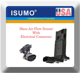 Mass Air Flow Meter Sensor W/Connector Fits: Chevroler GMC Isuzu Lexus Toyota 