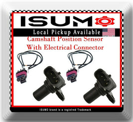 2 Pieces Engine Camshaft Position Sensor W/Connector Fits: Hyundai Kia 2006-2016