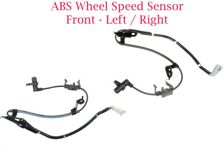 4 x ABS Wheel Speed Sensor Front L/R Fits Toyota Highlander 2001-2003  AWD