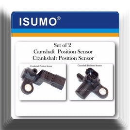 Set of 2 Camshaft / Crankshaft Position Sensor Fits: Acura CL 2001-2001 L4 1.7L