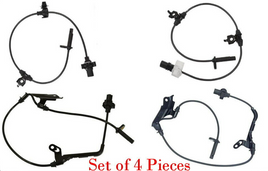4 Pcs ABS OE Spec Wheel Speed Sensor Front -Rear L/R Fits Honda Pilot 2012-2015