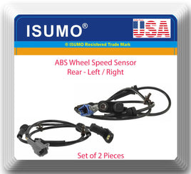 Rear Left & Right ABS Wheel Speed Sensor Fits Nissan Maxima 6Cyl 3.5 2004 -2008