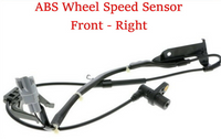Set 4 ABS Wheel Speed Sensor Front-Rear Left/Right Fits:Lexus ES300 1992-1996