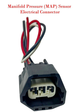 Connector of Manifold Pressure MAP Sensor Fits :Ford 1998 2003 Diesel V8/7.3L