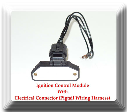Ingnition Control Module W/Electrical Connector Fits:GM 1994-1995 V8 5.7L