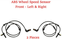 4x ABS Wheel Speed Sensor Front - Rear L & R Fits: Mercedes 2007-2010 W216 W221