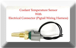 Coolant Temperature Sensor W/ Connector Fits: Jaguar Kia Mazda Lexux Toyota &
