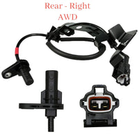 ABS Wheel Speed Sensor Rear Right Fits: Santa Fe 2013-2018 Santa Fe XL 2019 AWD