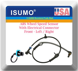 1 ABS Wheel Speed Sensor W/Connectors Front L/R Fits: Chevrolet & GMC 2003-2018