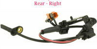 2 ABS Speed Sensor Rear Left & Right Fits: Honda CR-V 2002-2006 4cyl 2.4L 