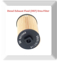 6 x Diesel Exhaust Fluid Urea Filter Fits:Fleetguad UF104 Mercedes Freightliner 