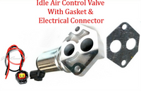 Idle Air Control Valve  w/Gasket & Connector Fits: OEM F75E9F715AA Ford Lincoln