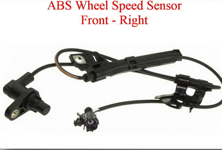 2 Pcs ABS Wheel Speed Sensor & Connector Front-L/R Fits Toyota Corolla 2009-2013