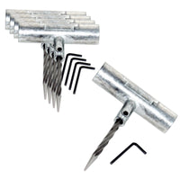 5 x T-Handle Spiral Rasp Tire Repair Tool Tire Plug Probe