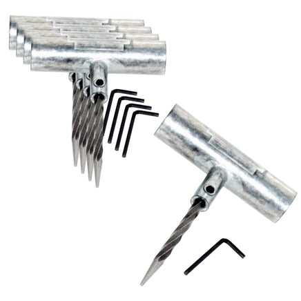 5 x T-Handle Spiral Rasp Tire Repair Tool Tire Plug Probe