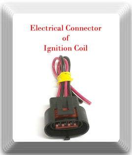 Electrical Connector of Ignition Coil Fits: Ford Jaguar Mazda Mercury 1989-2011