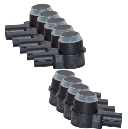 8 x Parking Aid Distance Sensor + Connectors For Buick  Cascada Regal 2016-2019