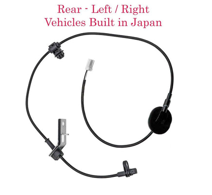 ABS Wheel Speed Sensor RearLeft /Right Fits Mazda 3 2014-2018 Built In Japan