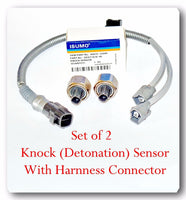 Brand ISUMO Kit 2 Pieces Knock Sensor With Harness Fits: Lexus Toyota 1999-2006