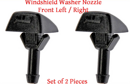 2 Pcs Windshield Washer Nozzle Front L/R Fits: Volvo C S V XC 1998-2014