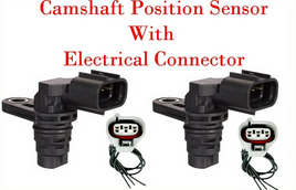 2 Pieces Camshaft Position Sensor W/Connect Fits: Hyundai Kia  Mazda 3 2006-2010