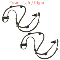 2x ABS Wheel Speed Sensor W/Connector  Front L/R Fits Hyundai Veracruz 2007-2012