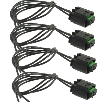 Set of 4 Connector of Parking Distance Sensor Fits:Ford Lincoln Mercury1999-2019