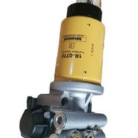 FOR CAT Pump Base Fuel Water Separator Assembly Priming Plus 3 Filters