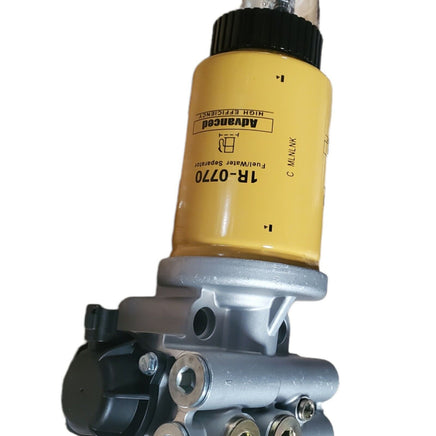 FOR CAT Pump Base Fuel Water Separator Assembly Priming Plus 3 Filters