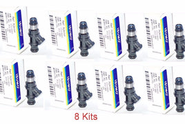 Set of 8 Fuel Injector Fits:8 Cyl  Chevrolet GMC Hummer Isuzu