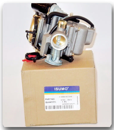 High Performance GY6 Scooter Carburator QMB139 50cc 4 Stroke Cycle Engine